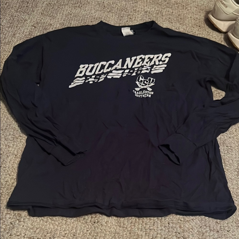 Charleston Southern University Navy Long Sleeve Tee